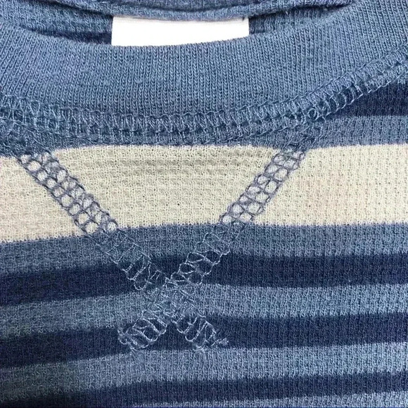 Circo Striped Shirt Long Sleeved Stripes Blue, Grey, & Black Size 4T - Picture 7 of 16